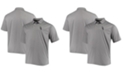 Fanatics Men's Branded Gray Chicago White Sox Big Tall Solid Birdseye Polo Shirt